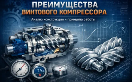 преимущества винтового компрессора
