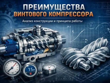 преимущества винтового компрессора