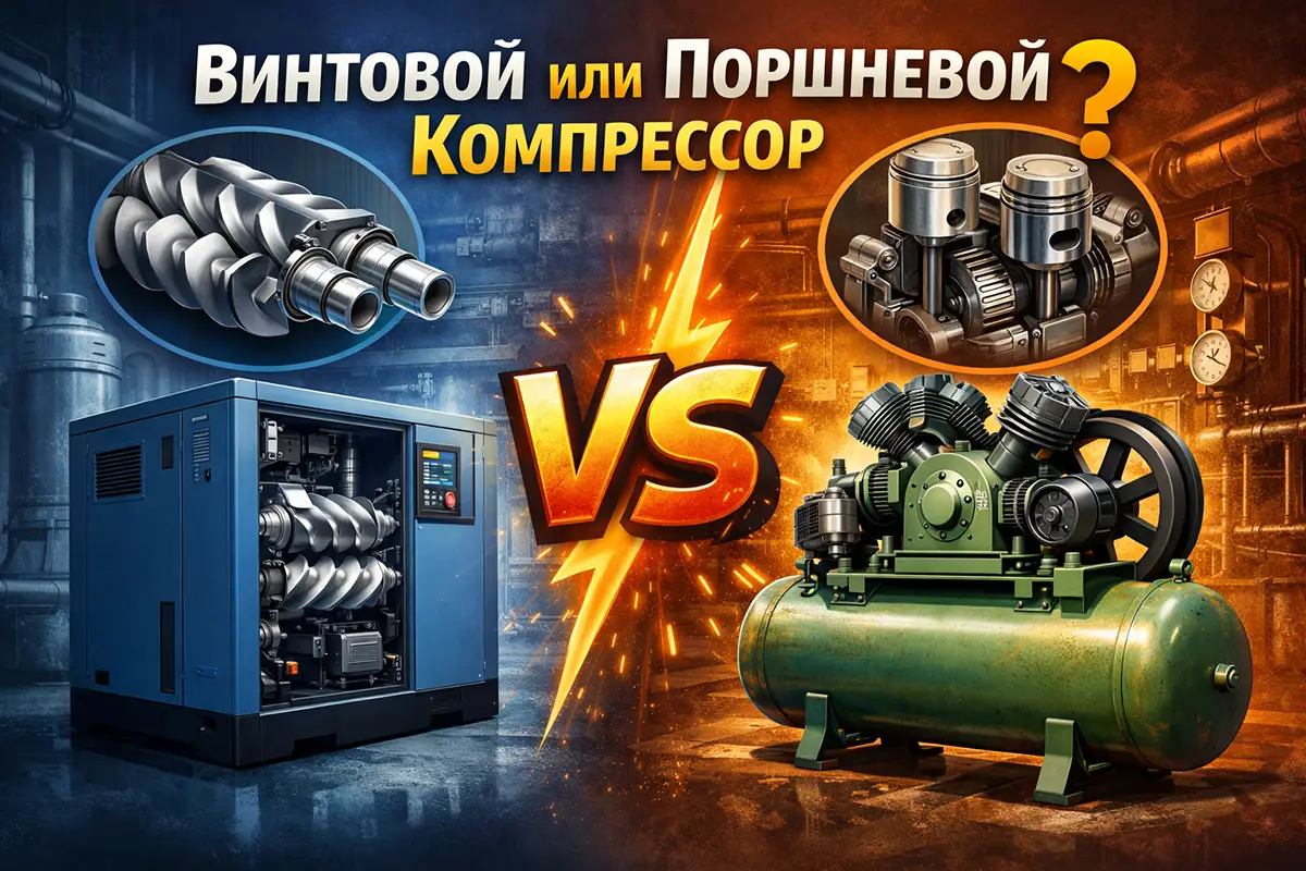 винтовой или поршневой компрессор